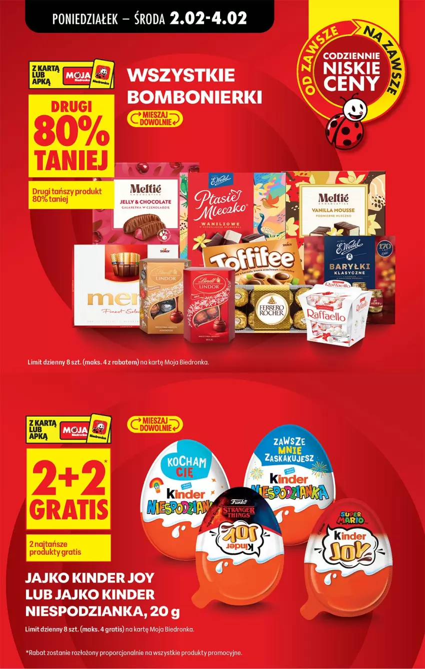 Gazetka promocyjna Biedronka - Gazetka - ważna 02.02 do 09.02.2026 - strona 15 - produkty: Gra, Kinder, Por