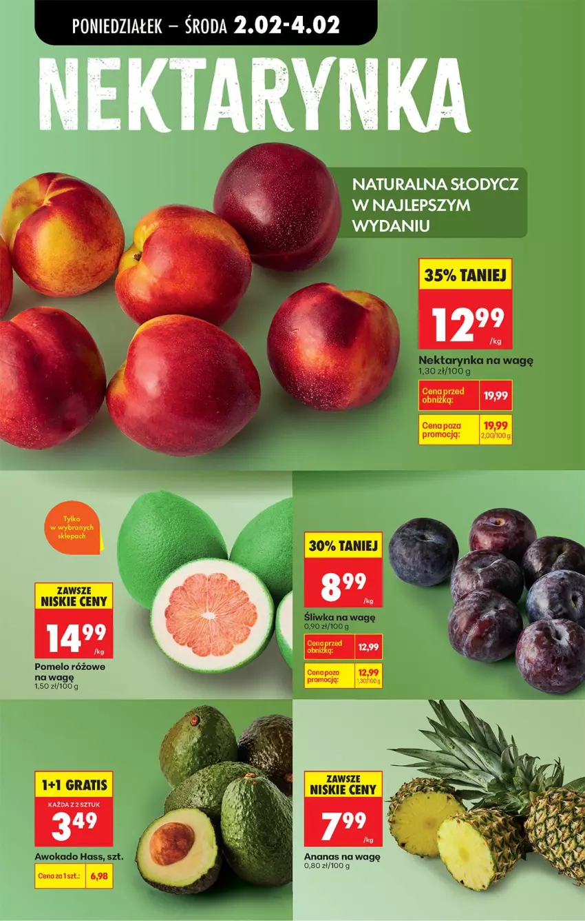 Gazetka promocyjna Biedronka - Gazetka - ważna 02.02 do 09.02.2026 - strona 25 - produkty: Ananas, Pomelo