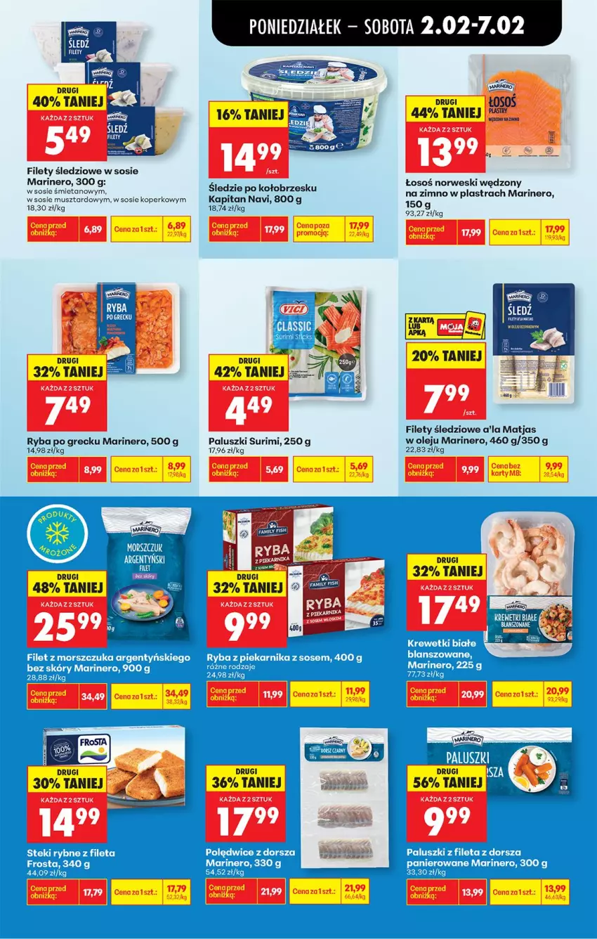 Gazetka promocyjna Biedronka - Gazetka - ważna 02.02 do 09.02.2026 - strona 39 - produkty: Fa, Matjas, Mus, Olej, Ryba, Ryba po grecku, Sos, Surimi