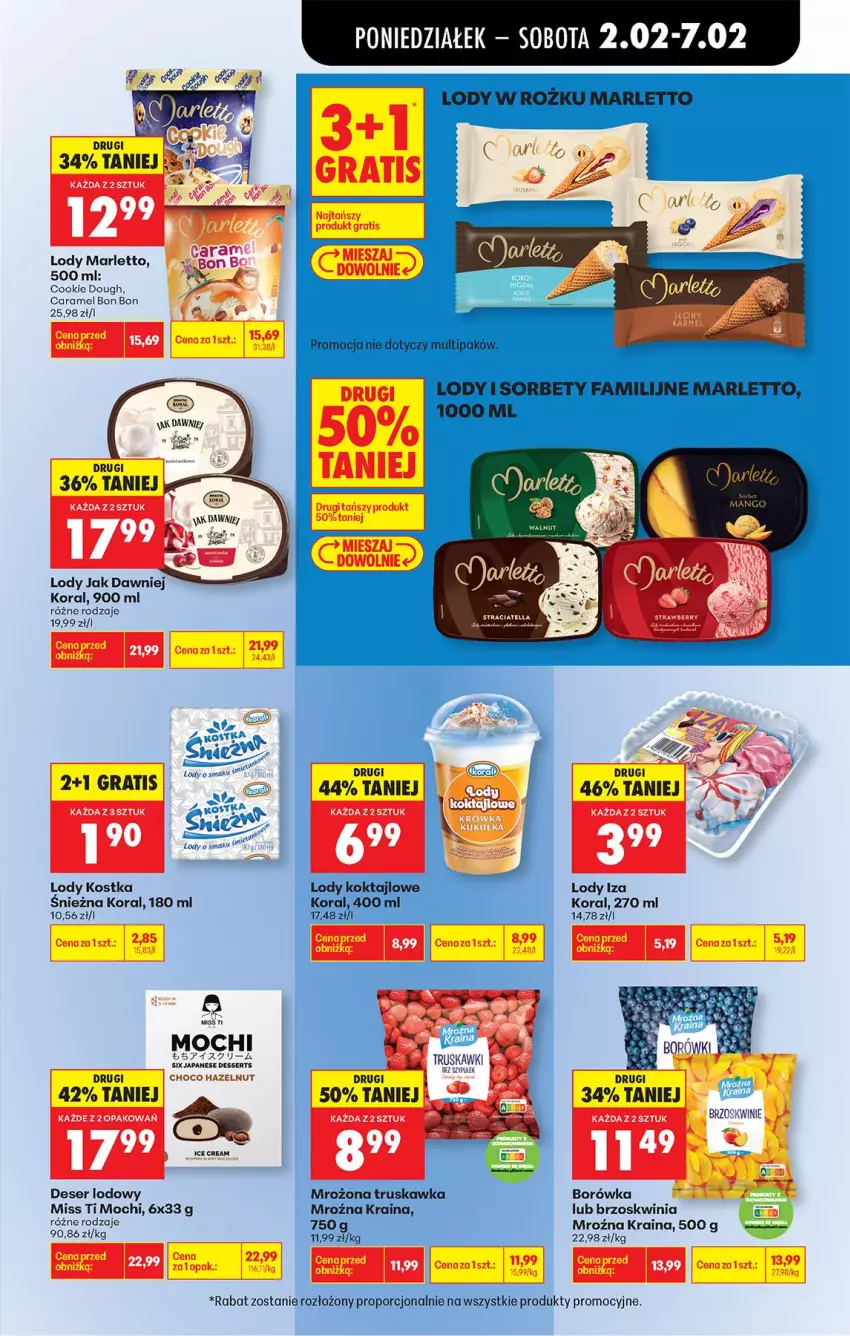 Gazetka promocyjna Biedronka - Gazetka - ważna 02.02 do 09.02.2026 - strona 47 - produkty: Borówka, Deser, Fa, Lody, Por, Ser