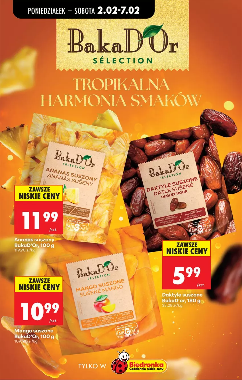 Gazetka promocyjna Biedronka - Gazetka - ważna 02.02 do 09.02.2026 - strona 59 - produkty: Ananas, Daktyle
