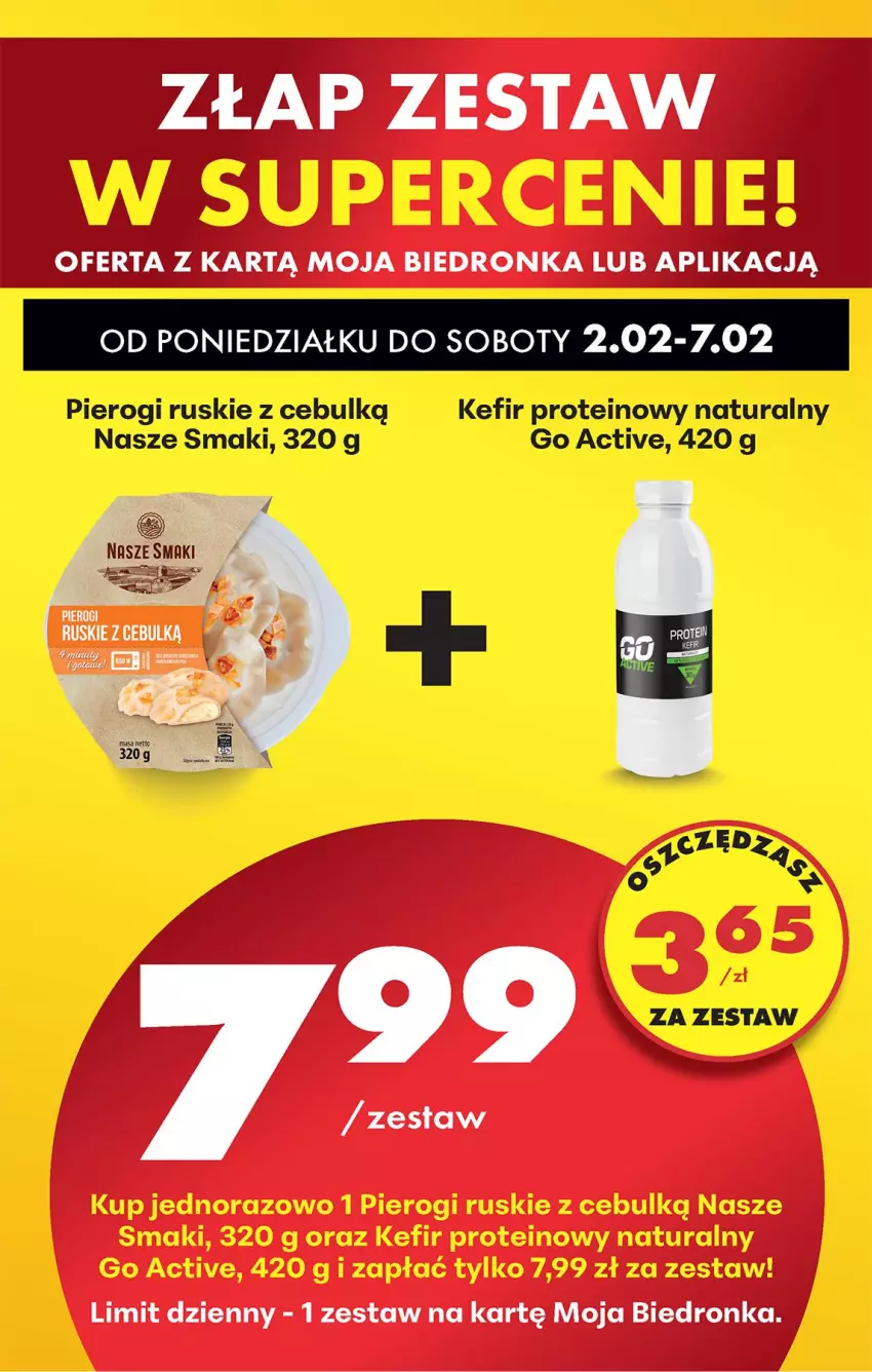 Gazetka promocyjna Biedronka - Gazetka - ważna 02.02 do 09.02.2026 - strona 79 - produkty: Kefir, Pierogi
