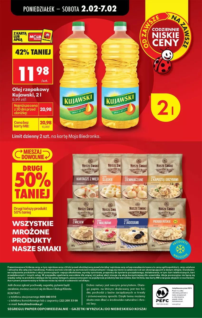 Gazetka promocyjna Biedronka - Gazetka - ważna 02.02 do 09.02.2026 - strona 85 - produkty: Kujawski, Olej, Olej rzepakowy