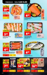 Gazetka promocyjna Biedronka - Gazetka - Gazetka - ważna od 09.02 do 09.02.2026 - strona 38 - produkty: Filet ze skóra, Sos, Filet z pstrąga, Sushi, Pstrąg, Krewetki, Mintaj