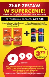 Gazetka promocyjna Biedronka - Gazetka - Gazetka - ważna od 08.02 do 08.02.2026 - strona 78 - produkty: Ketchup, Por, Pepsi, Burger, Napój gazowany, Napój