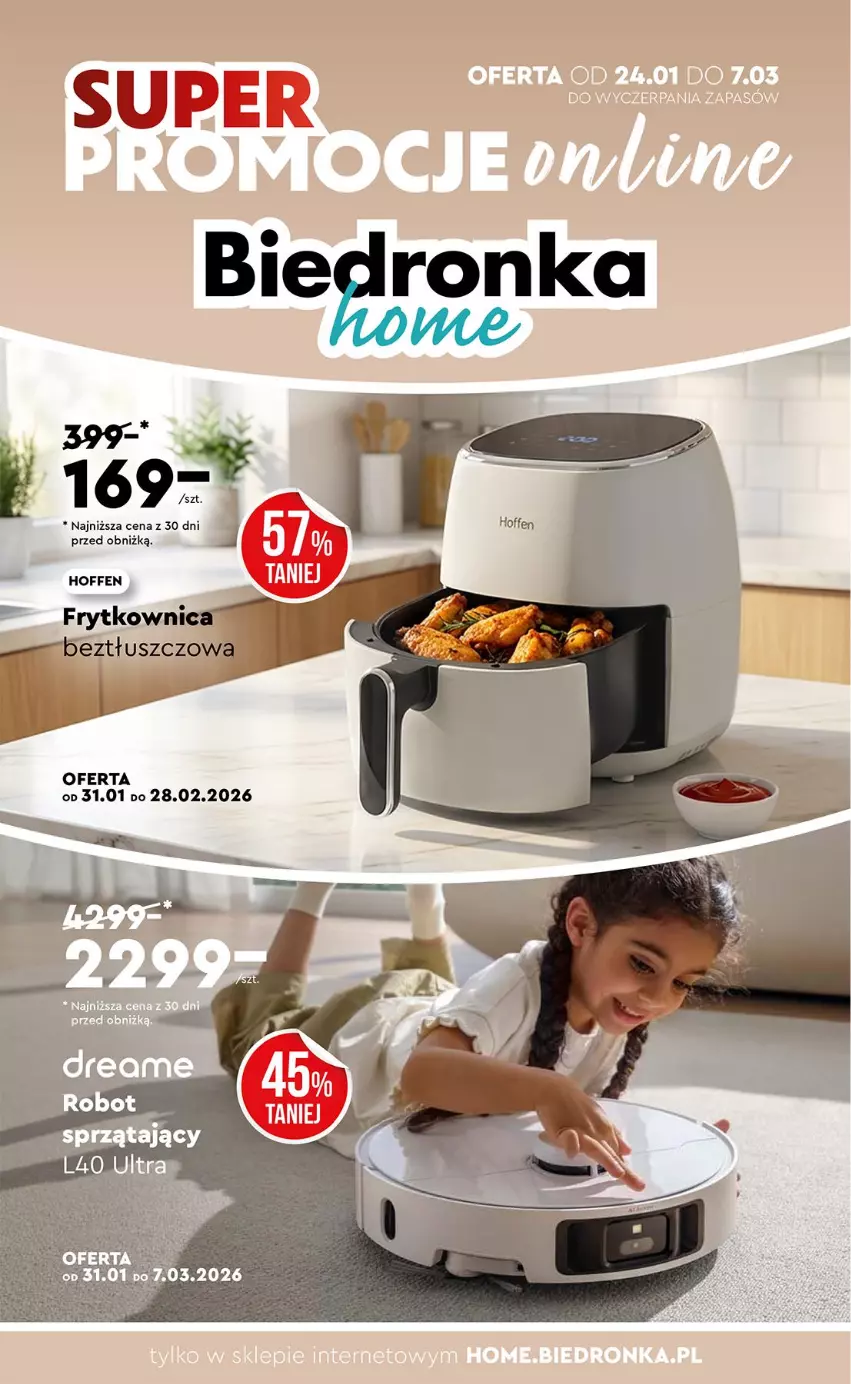 Gazetka promocyjna Biedronka - Home - ważna 31.01 do 07.02.2026 - strona 1