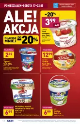 Gazetka promocyjna Aldi - Gazetka - ważna od 22.05 do 22.05.2021 - strona 12 - produkty: Piec, Ser, Gin, Twaróg, Zott, Bell, Brie, Truskawki, Ananas, Lodówka, Tera, Serek, Serek twarogowy, Bella, Jogobella, Jabłka