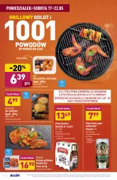 Gazetka promocyjna Aldi - Gazetka - ważna od 22.05 do 22.05.2021 - strona 6 - produkty: Piwa, Piwo, Kurczak, Ser, Gra, Tera, Lion, Szynka, Skrzydełka z kurczaka, Morliny, Boczek, Hochland, Grill, Fa