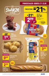 Gazetka promocyjna Aldi - Gazetka - ważna od 22.05 do 22.05.2021 - strona 7 - produkty: Piec, Hot dog, Hamburger, Tera, Bagietka pszenna, Sezam, Bagietka, Burger, Pieczywo, Dan Cake, Bułka