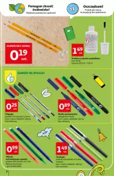 Gazetka promocyjna Auchan - Szkoła oszczędzania Hipermarkety 18-24.08 - Gazetka - ważna od 24.08 do 24.08.2022 - strona 2 - produkty: Długopis, Marker, Tusz, LG, Fa