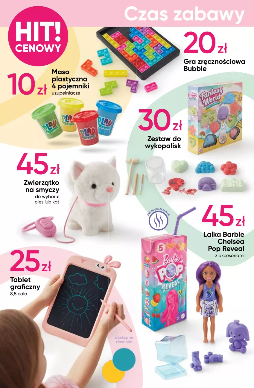 Gazetka promocyjna Pepco - Piżamy Disney - ważna 28.03 do 12.04.2024 - strona 4 - produkty: Barbie, Gra, Lalka, Pojemnik, Smycz, Tablet