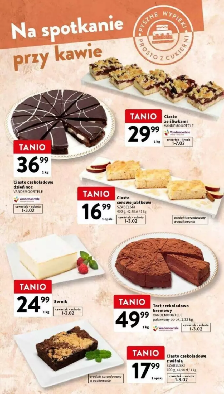 Gazetka promocyjna Intermarche - ważna 05.02 do 07.02.2024 - strona 5 - produkty: Ciasto czekoladowe, Ser