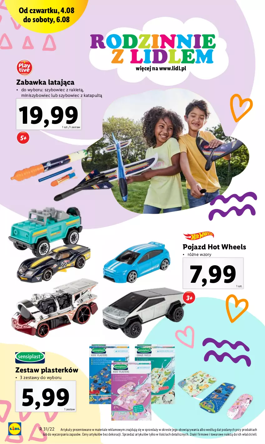 Gazetka promocyjna Lidl - GAZETKA - ważna 01.08 do 06.08.2022 - strona 44 - produkty: Hot Wheels, Pojazd, Zabawka