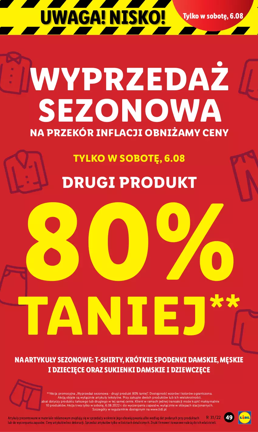 Gazetka promocyjna Lidl - GAZETKA - ważna 01.08 do 06.08.2022 - strona 53 - produkty: Dzieci, Gra, Rama, T-shirt, Tran, Waga