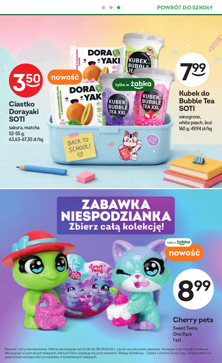 Gazetka promocyjna Żabka - gazetka-promocyjna-35-36-2026 - ważna 26.08 do 08.09.2026 - strona 12 - produkty: Dres, Kret, Kubek, Liczi, Wino