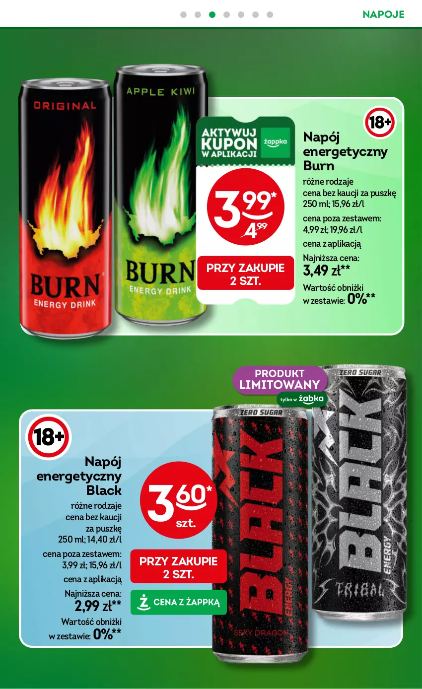 Gazetka promocyjna Żabka - gazetka-promocyjna-35-36-2026 - ważna 26.08 do 08.09.2026 - strona 15 - produkty: Lack, Napój, Napój energetyczny, Napoje