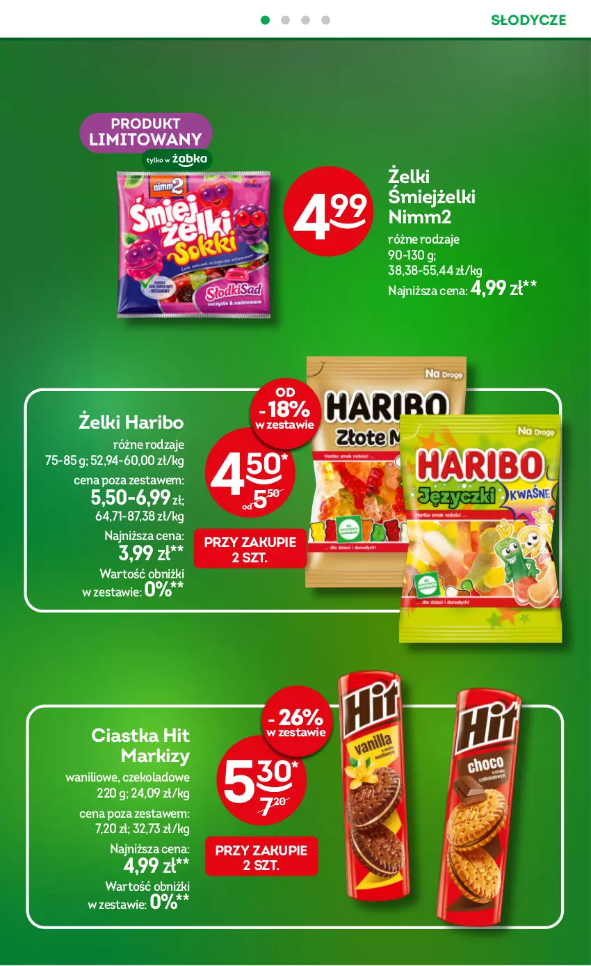 Gazetka promocyjna Żabka - gazetka-promocyjna-35-36-2026 - ważna 26.08 do 08.09.2026 - strona 24 - produkty: Ciastka, Haribo, Nimm2
