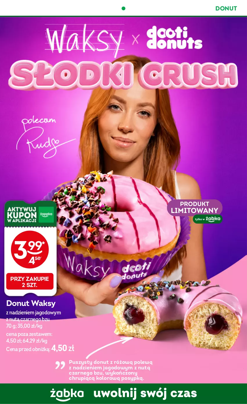 Gazetka promocyjna Żabka - gazetka-promocyjna-35-36-2026 - ważna 26.08 do 08.09.2026 - strona 66 - produkty: Donut