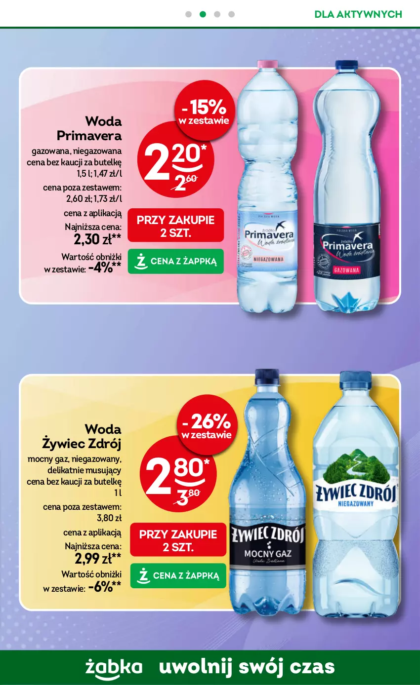 Gazetka promocyjna Żabka - gazetka-promocyjna-35-36-2026 - ważna 26.08 do 08.09.2026 - strona 83 - produkty: Mus, Prima, Primavera, Woda