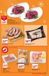Gazetka promocyjna Auchan - Magia Świąt Hipermarkety - Gazetka - ważna od 15.12 do 15.12.2021 - strona 11 - produkty: Piec, Kurczak, Mięso mielone, Gulasz wołowy, Szynka, Kiełbasa biała, Flaki, Kiełbasa, Flaki wołowe, Mięso