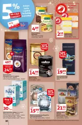 Gazetka promocyjna Auchan - Magia Świąt Hipermarkety - Gazetka - ważna od 15.12 do 15.12.2021 - strona 18 - produkty: Piec, Kawa rozpuszczalna, Kawa ziarnista, Masa krówkowa, Kawa, Herbata czarna, Wafle, NAN Optipro, Lavazza, Davidoff, Herbata, Bakalland, Wafle tortowe, Mleko