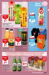 Gazetka promocyjna Auchan - Magia Świąt Hipermarkety - Gazetka - ważna od 15.12 do 15.12.2021 - strona 23 - produkty: Piwo, Sok, Napój energetyczny, Namysłów, Kaktus, Pepsi, Cappy, Mango, Napój, Nektar, Kozel