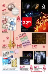 Gazetka promocyjna Auchan - Magia Świąt Hipermarkety - Gazetka - ważna od 15.12 do 15.12.2021 - strona 33 - produkty: Gra, Bombki, LANA, Girlanda