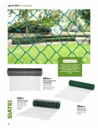 Gazetka promocyjna Castorama - Katalog Ogrody 2022 - Gazetka - ważna od 31.10 do 31.10.2022 - strona 110 - produkty: Sok, Rama, Cynk, Siatka, Astor, Ogród