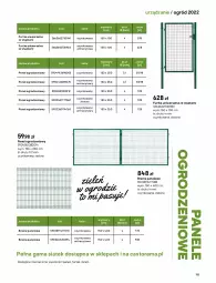 Gazetka promocyjna Castorama - Katalog Ogrody 2022 - Gazetka - ważna od 31.10 do 31.10.2022 - strona 111 - produkty: Sok, Rama, Cynk, Siatka, Astor, Ogród