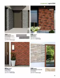 Gazetka promocyjna Castorama - Katalog Ogrody 2022 - Gazetka - ważna od 31.10 do 31.10.2022 - strona 145 - produkty: Ser, Por, Gra, Płytka, Deser, Ogród, Metro