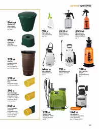 Gazetka promocyjna Castorama - Katalog Ogrody 2022 - Gazetka - ważna od 31.10 do 31.10.2022 - strona 207 - produkty: Rama, Rura, Plecak, Tunel, Woda, Astor, Ogród, Akumulator