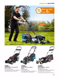 Gazetka promocyjna Castorama - Katalog Ogrody 2022 - Gazetka - ważna od 31.10 do 31.10.2022 - strona 235 - produkty: Kosiarka spalinowa z napędem, Kosz, Ogród, Kosiarka