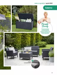 Gazetka promocyjna Castorama - Katalog Ogrody 2022 - Gazetka - ważna od 31.10 do 31.10.2022 - strona 25 - produkty: Por, Koc, Gra, Stolik, Sofa, Fotel, Grill, Ogród, Fa