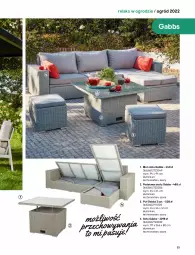 Gazetka promocyjna Castorama - Katalog Ogrody 2022 - Gazetka - ważna od 31.10 do 31.10.2022 - strona 33 - produkty: Por, Puf, Stolik, Sofa, Komputer, Fotel, Ogród, Fa