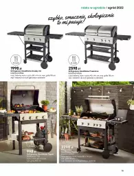 Gazetka promocyjna Castorama - Katalog Ogrody 2022 - Gazetka - ważna od 31.10 do 31.10.2022 - strona 75 - produkty: Grill, Ogród, Grill gazowy, Mięta