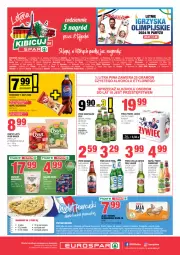 Gazetka promocyjna Spar - EuroSpar - Gazetka - ważna od 07.08 do 07.08.2024 - strona 8 - produkty: Piwo, Top, Sól, Somersby, Namysłów, Jaja, Chipsy, Coca-Cola, Croissant, Pepsi, Talerz, Carlsberg, 7 Days, Pieprz, Napój gazowany, Parmezan, Harnaś, Masło, Napój, Mleko, Fa