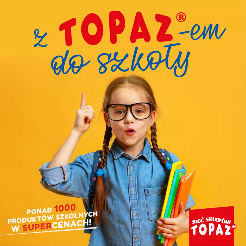 Gazetka promocyjna Topaz - Gazetka - ważna 28.07 do 21.09.2022 - strona 1