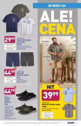 Gazetka promocyjna Aldi - Gazetka - ważna od 12.06 do 12.06.2021 - strona 4 - produkty: Top, Buty, Bermudy, Kosz, Koszula, Koszulka, Wełna, Moda, Półbuty