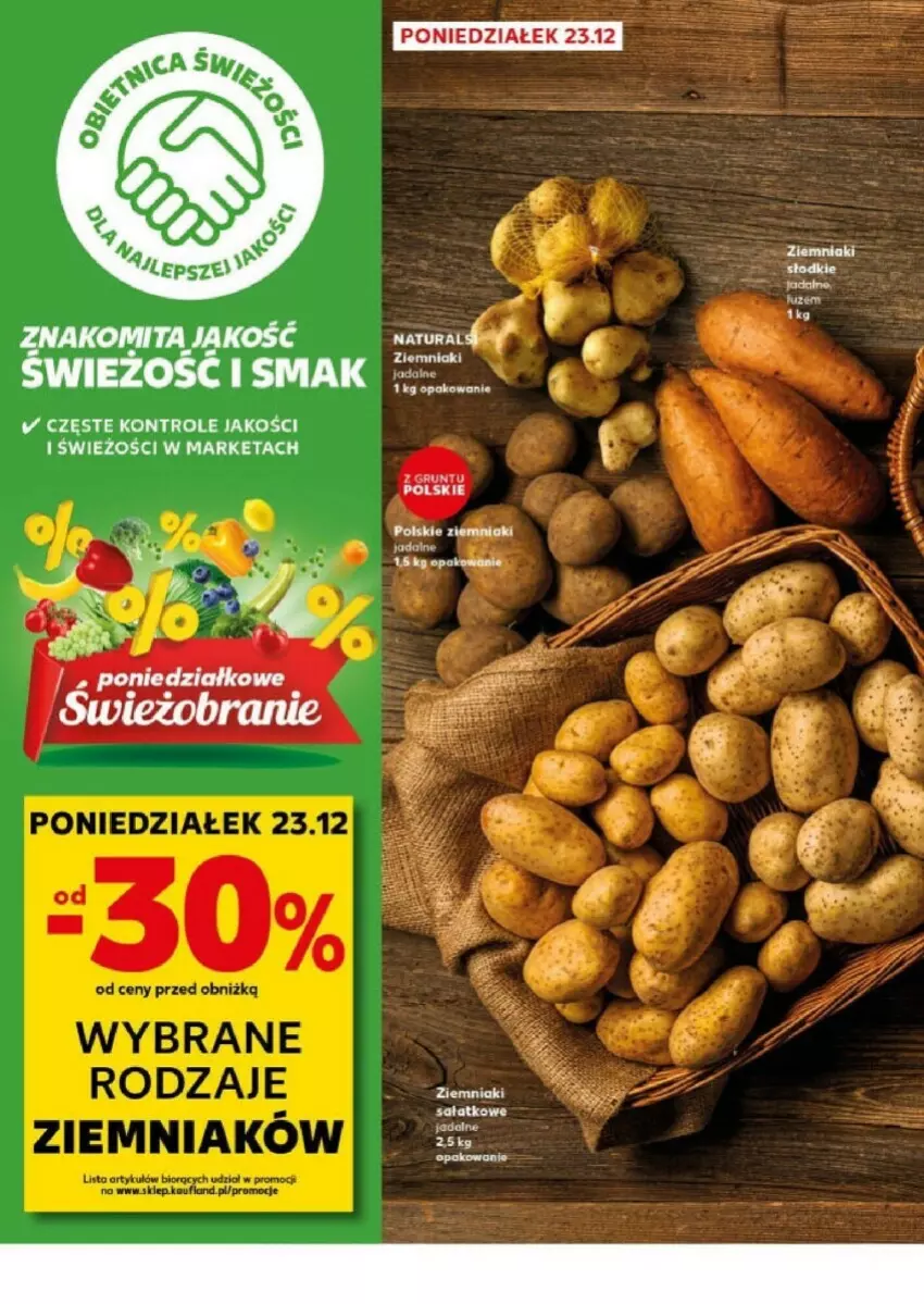 Gazetka promocyjna Kaufland - ważna 23.12 do 24.12.2024 - strona 4 - produkty: EPEE, Sałat, Ziemniaki