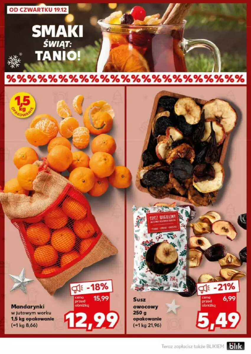 Gazetka promocyjna Kaufland - ważna 23.12 do 24.12.2024 - strona 6 - produkty: Mandarynki