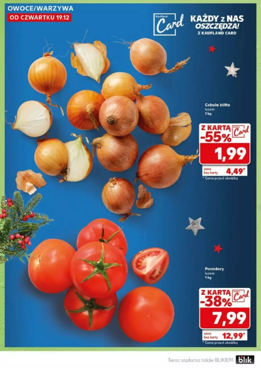 Gazetka promocyjna Kaufland - ważna 23.12 do 24.12.2024 - strona 8 - produkty: Cebula, Owoce, Warzywa