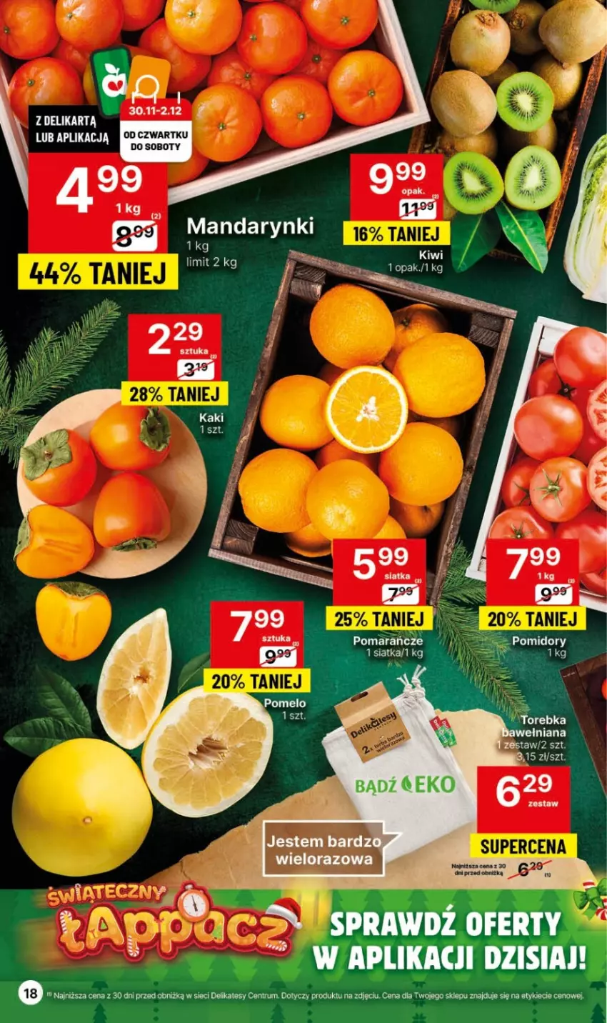 Gazetka promocyjna Delikatesy Centrum - Dyskontowe ceny w Delikatesach Centrum - ważna 30.11 do 06.12.2023 - strona 18 - produkty: Rum, Siatka, Torebka