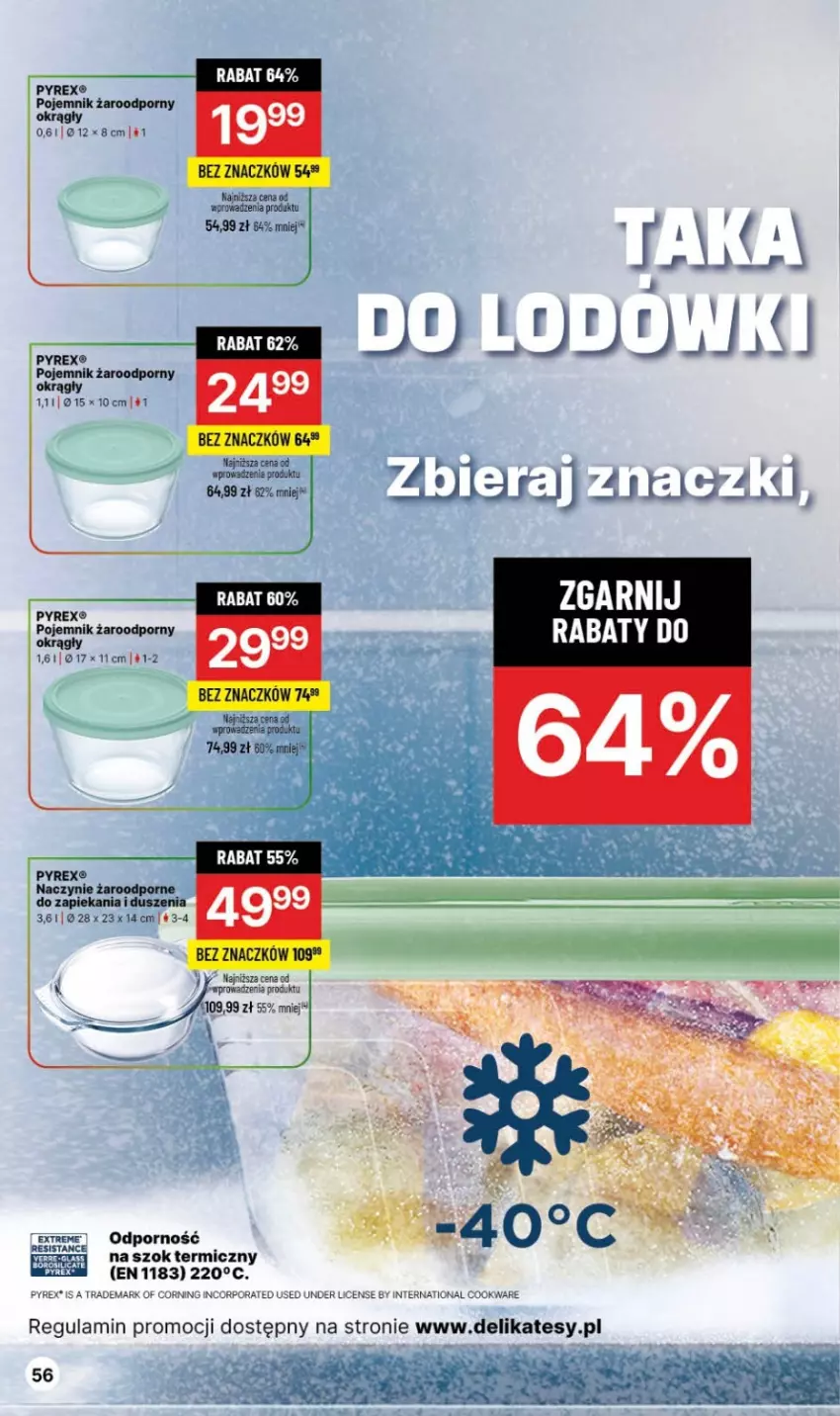 Gazetka promocyjna Delikatesy Centrum - Dyskontowe ceny w Delikatesach Centrum - ważna 30.11 do 06.12.2023 - strona 56 - produkty: Pojemnik, Por