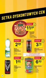Gazetka promocyjna Delikatesy Centrum - Dyskontowe ceny w Delikatesach Centrum - Gazetka - ważna od 06.12 do 06.12.2023 - strona 44 - produkty: Piwo, Salami, Pizza, Woda, Napój