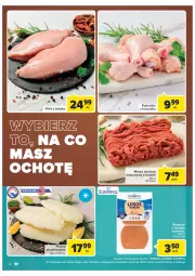 Gazetka promocyjna Carrefour - Gazetka Targ świeżości - Gazetka - ważna od 27.06 do 27.06.2022 - strona 2 - produkty: Kurczak, Mięso mielone, Suempol, Burger, Mięso
