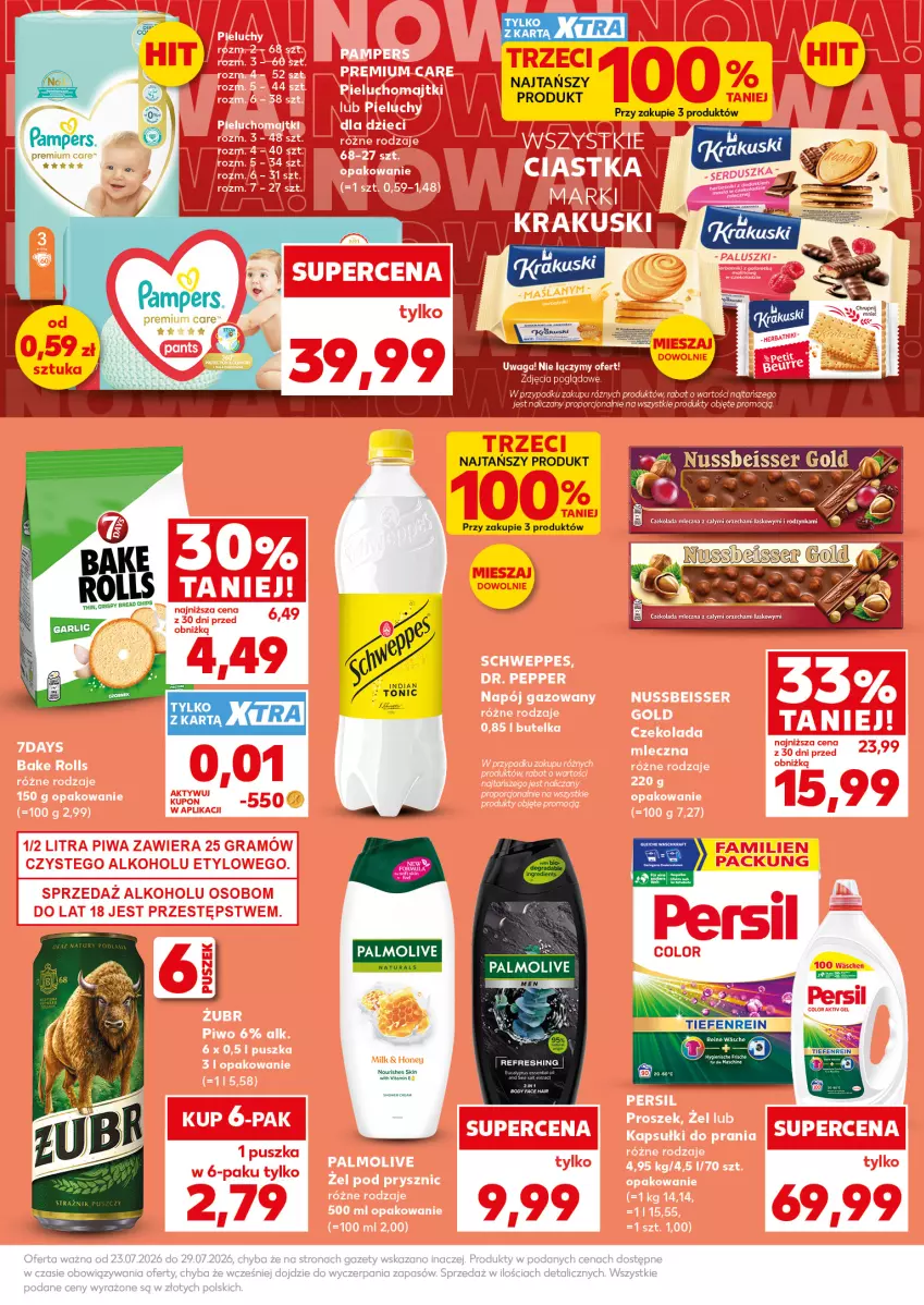 Gazetka promocyjna Kaufland - Mocny Start - ważna 27.07 do 29.07.2026 - strona 11 - produkty: Pampers, Por, Waga