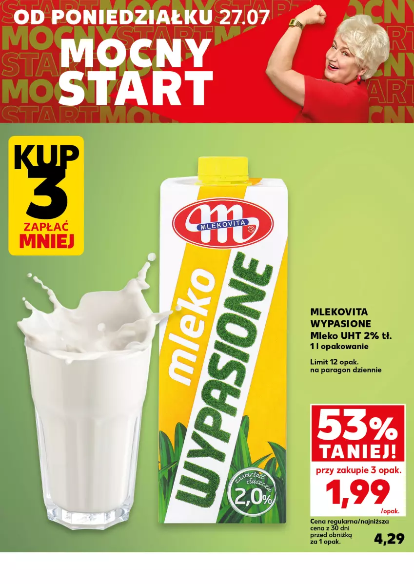 Gazetka promocyjna Kaufland - Mocny Start - ważna 27.07 do 29.07.2026 - strona 4 - produkty: Mleko, Mlekovita, Top