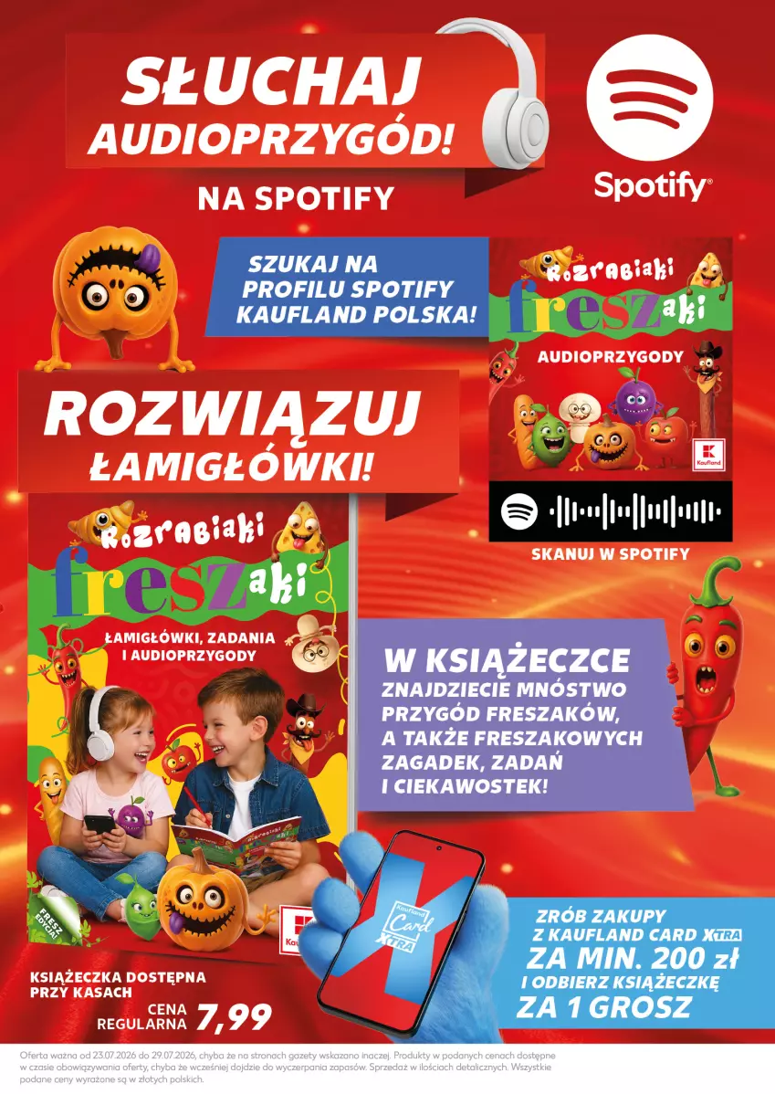 Gazetka promocyjna Kaufland - Mocny Start - ważna 27.07 do 29.07.2026 - strona 7 - produkty: Dzieci, Stek
