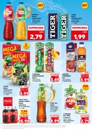 Gazetka promocyjna Kaufland - Mocny Start - Gazetka - ważna od 29.07 do 29.07.2026 - strona 19 - produkty: Sok, Por, Mus, Gin, Inka, Coca-Cola, Tiger, Napój gazowany, Tymbark, Fanta, Owoce, Sprite, Napój, Hortex, Fa