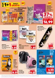 Gazetka promocyjna Kaufland - Mocny Start - Gazetka - ważna od 29.07 do 29.07.2026 - strona 23 - produkty: Kurczak, Mokra karma, Por, Vitakraft, Whiskas, Tran, Sport, Przysmaki, Wołowina, Felix, Waga, Transporter dla zwierząt, Sucha karma